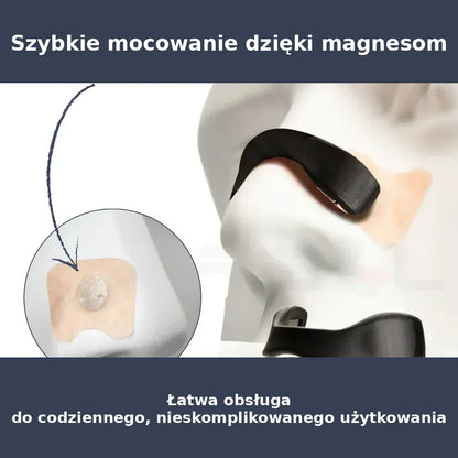 Silikonowy nosowy rozszerzacz – z magnetycznym mocowaniem, regulowany