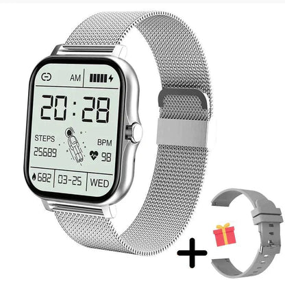 Smartwatch z pomiarem zdrowia – zegarek sportowy Bluetooth z monitorem snu i aktywności
