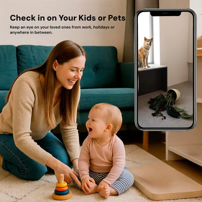 Mini kamera WiFi HD – bezprzewodowa kamera monitoringu z trybem nocnym
