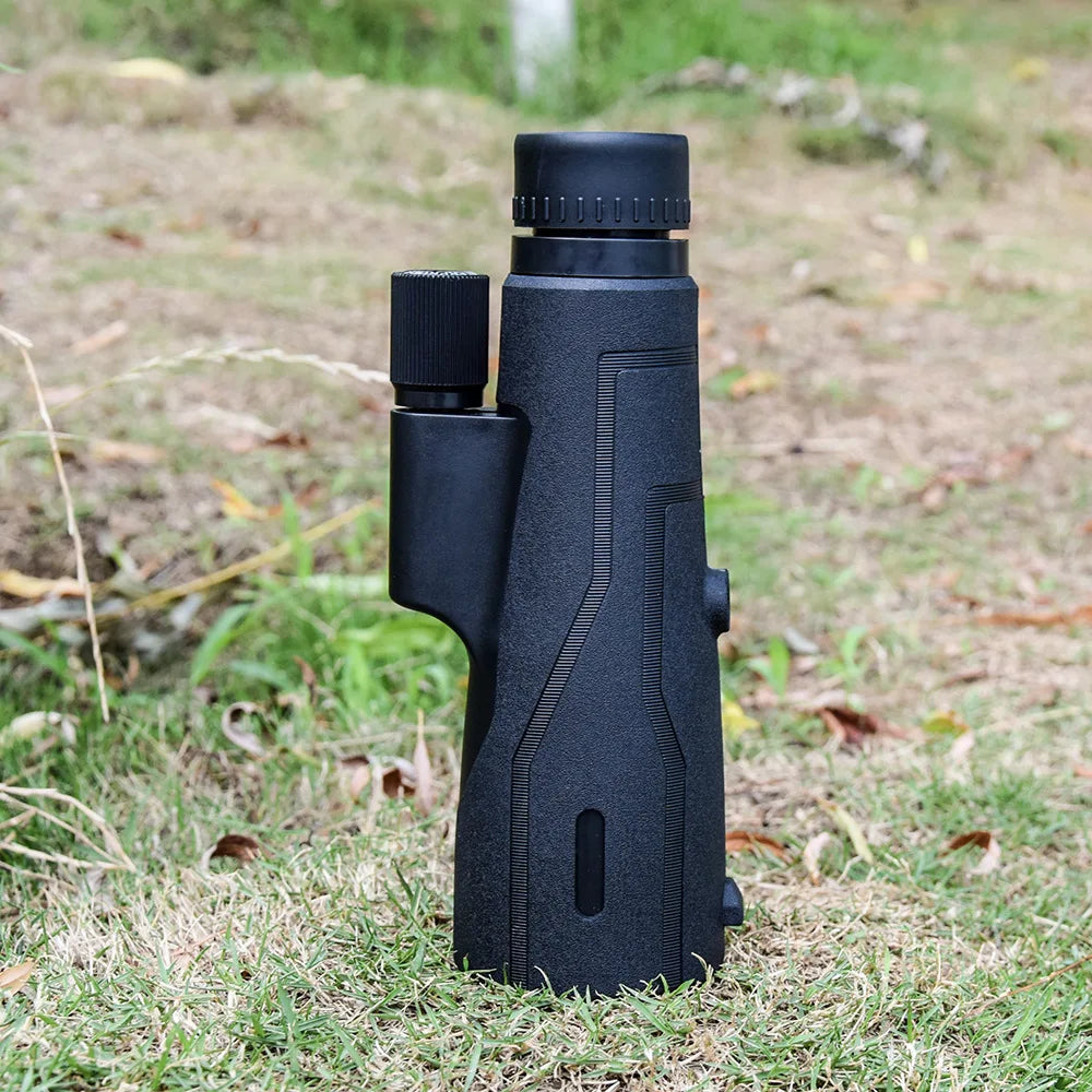 Monokular teleskopowy 500x – luneta z uchwytem na telefon i statywem HD