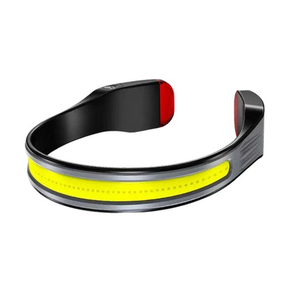Opaska LED na głowę – latarka USB do biegania, jazdy na rowerze i spacerów
