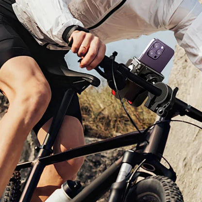 Uchwyt rowerowy na telefon – montaż na kierownicę, uniwersalny