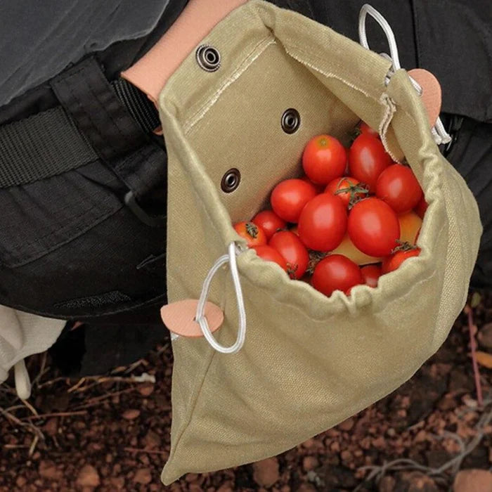 Składana torba na pasek do zbiorów i przechowywania – kompaktowa sakwa outdoorowa