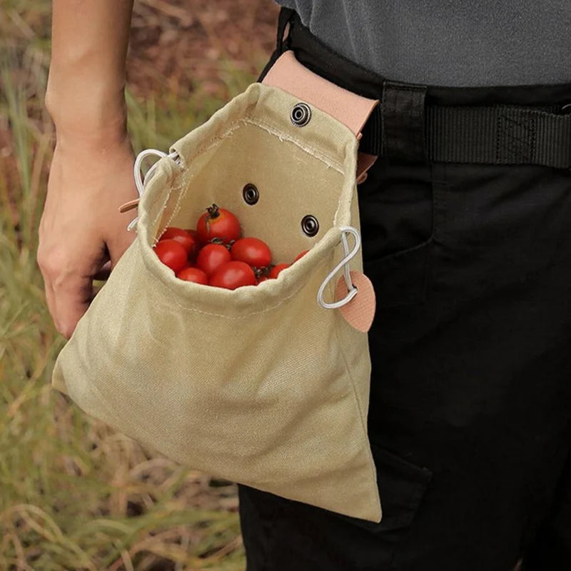 Składana torba na pasek do zbiorów i przechowywania – kompaktowa sakwa outdoorowa