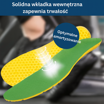 Buty sportowe barefoot z elastyczną podeszwą i amortyzacją – lekkie i oddychające