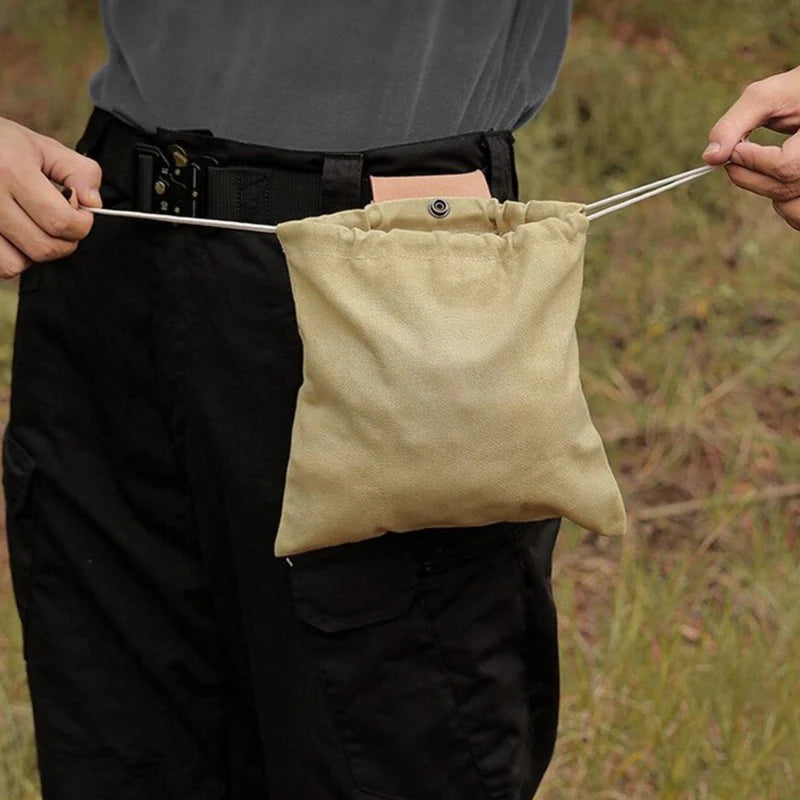 Składana torba na pasek do zbiorów i przechowywania – kompaktowa sakwa outdoorowa