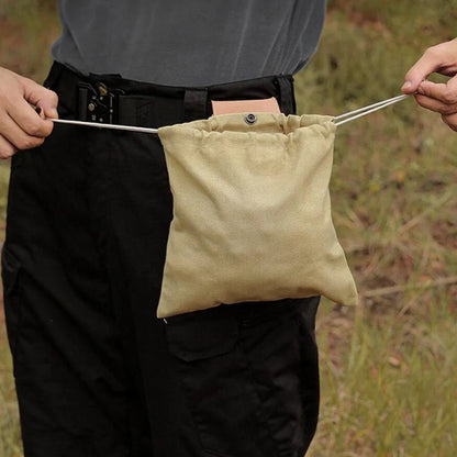 Składana torba na pasek do zbiorów i przechowywania – kompaktowa sakwa outdoorowa