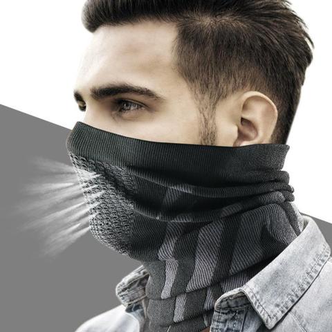 Termoaktywny komin sportowy z filtrem oddychającym – ochrona twarzy na zimę