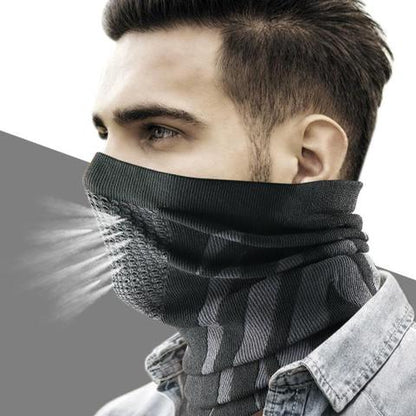 Termoaktywny komin sportowy z filtrem oddychającym – ochrona twarzy na zimę