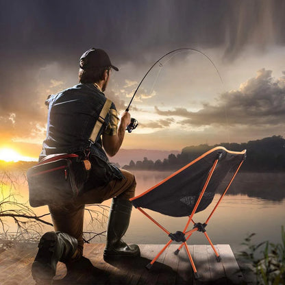 Składane krzesło turystyczne – lekkie, kompaktowe, idealne na kemping i outdoor