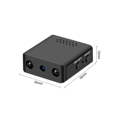 Mini kamera WiFi Full HD 1080P – bezprzewodowa kamera monitoringu z detekcją ruchu i nagrywaniem