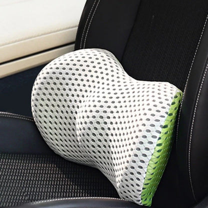 Poduszka lędźwiowa do samochodu – ergonomiczne wsparcie pleców z pianki memory