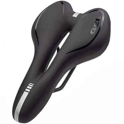 Siodło rowerowe żelowe HighTech – ergonomiczne, wodoodporne, z odblaskami
