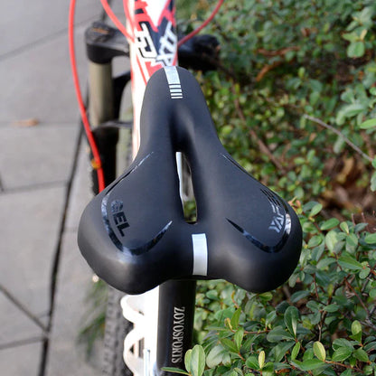 Siodło rowerowe żelowe HighTech – ergonomiczne, wodoodporne, z odblaskami
