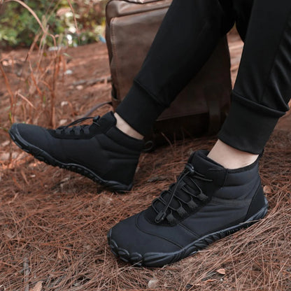 Zimowe buty barefoot męskie – ciepłe, minimalistyczne i wodoodporne