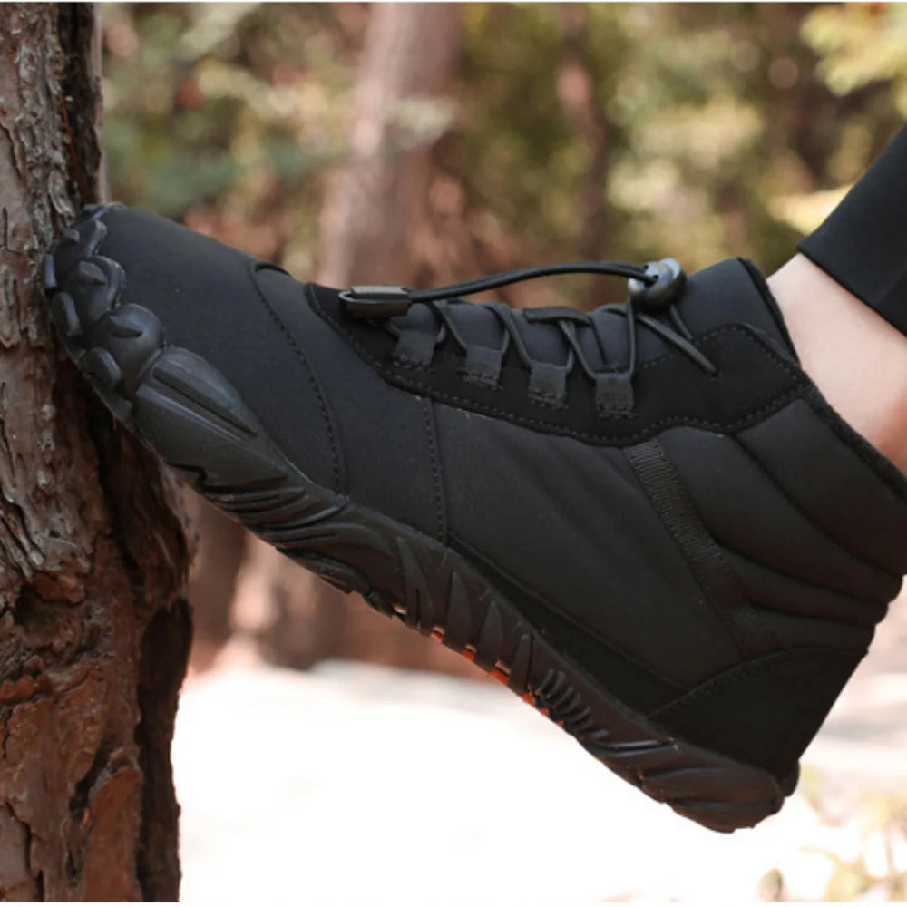 Zimowe buty barefoot męskie – ciepłe, minimalistyczne i wodoodporne