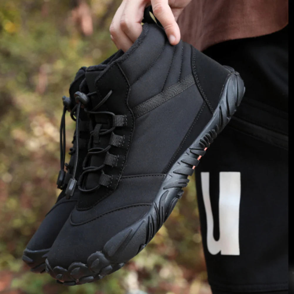 Zimowe buty barefoot męskie – ciepłe, minimalistyczne i wodoodporne